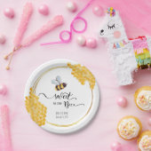 ビーベビーシャワープレートセット ペーパープレート (パーティー)