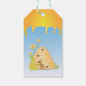 ビーベビーシャワーメッセージカード ギフトタグ (裏面)