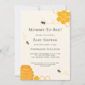 ビーベビーシャワー招待状 招待状 (正面)