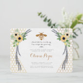 ビーベビーシャワー招待状 招待状 (スタンド正面)