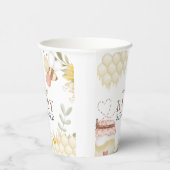 ビーベビーシャワー紙カップ 紙コップ (右)