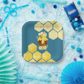 ビーベビーシャワー紙プレート ペーパープレート (パーティー)