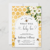 ビーベビーハニービージェンダーリビール 招待状 (正面)