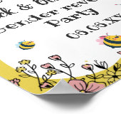 ビーベビーフローラ(昆虫)マルハナバチ彼または彼女が明かす ポスター (角)