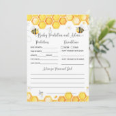 ビーベビー予測アドバイスカード 招待状 (スタンド正面)