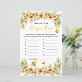 ビーベビー推測おむつバッグゲーム (スタンド正面)