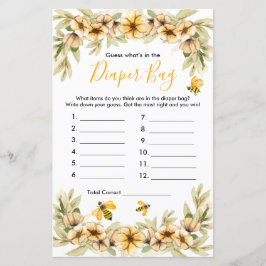 ビーベビー推測おむつバッグゲーム