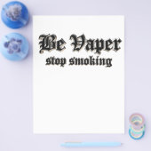 ビーベーパーストップ喫煙 チラシ (シングル)