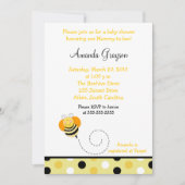 ビーホップのまわりにベビーシャワー招待状5x7 招待状 (正面)