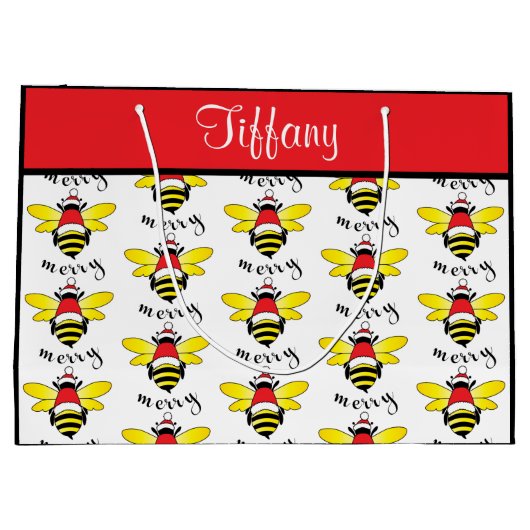 ビーホリデメリーー抱き枕 ラージペーパーバッグ (裏面)