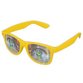 ビーホルダーサングラスの目 レトロサングラス (アングル)