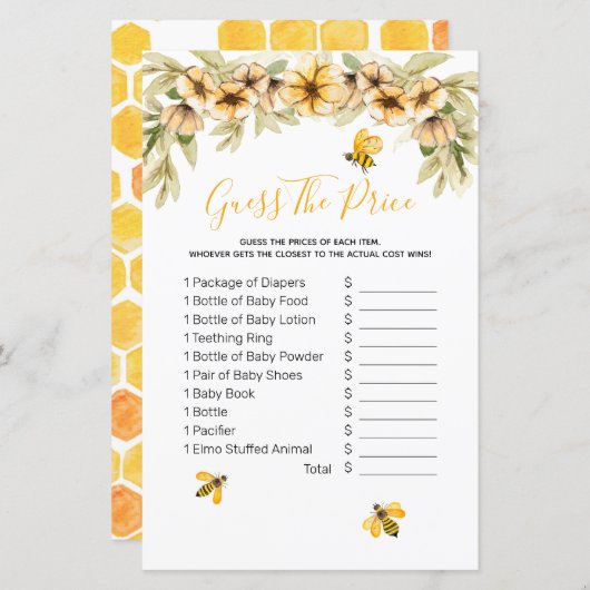 ビーボタニカルウォーターの色は、価格ゲームを推測 (正面/裏面)