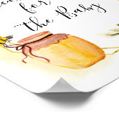 ビーボタニカルウォーターの色予測ベビーポスト ポスター (角)