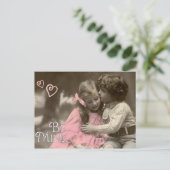 ビーマイスウィートヴィンテージバレンタイン シーズンポストカード (スタンド正面)