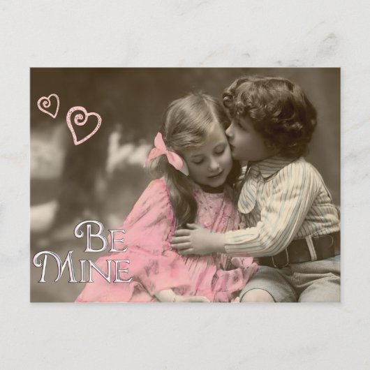 ビーマイスウィートヴィンテージバレンタイン シーズンポストカード (正面)