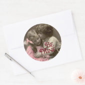 ビーマイスウィートヴィンテージバレンタイン ラウンドシール (封筒)