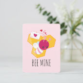 ビーマイニングキュートビーとバレンタインハート シーズンカード (スタンド正面)