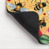 ビーマイニングゴールデンハニーラブ マウスパッド (コーナー)