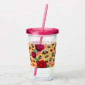 ビーマイニングゴールデンハニー アクリルタンブラー (裏面)