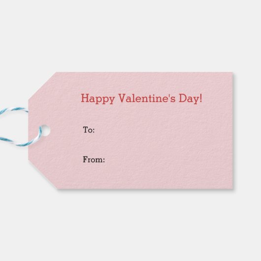 ビーマイニングバレンタインデーぶら下がったのギフトラベル ギフトタグ (裏面横)