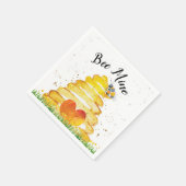 ビーマイニングバレンタインデー スタンダードカクテルナプキン (角)