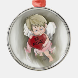 ビーマイニングバレンタインプレミアムラウンドオーナメント メタルオーナメント