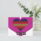 ビーマイニングバレンタインレインボーハート シーズンポストカード (スタンド正面)