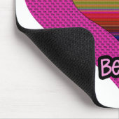 ビーマイニングバレンタインレインボーハート マウスパッド (コーナー)