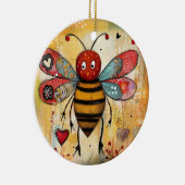 ビーマイバレンタインハート セラミックオーナメント (右)