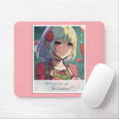 ビーマイバレンタインマンガスタイル33420 マウスパッド (マウス)