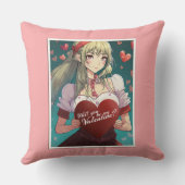 ビーマイバレンタインマンガスタイル33893 クッション (裏面)