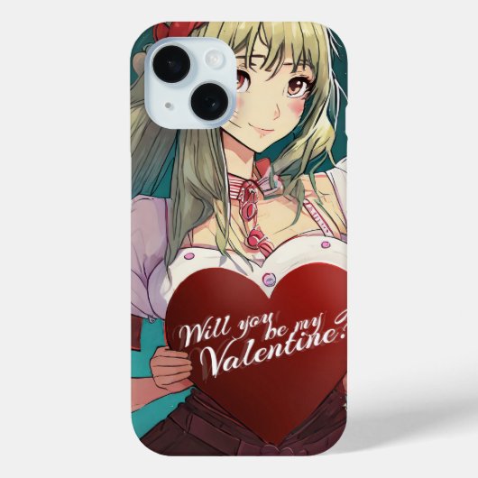 ビーマイバレンタインマンガスタイル33893 Case-Mate iPhoneケース (裏面)