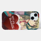 ビーマイバレンタインマンガスタイル33893 Case-Mate iPhoneケース (裏面 (横))
