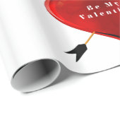 ビーマイバレンタインラッピング紙 ラッピングペーパー (ロールコーナー)