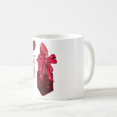 ビーマイバレンタイン口紅ギフトデザイン コーヒーマグカップ (正面右)