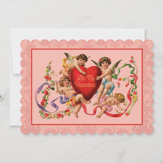 ビーマイバレンタイン招待状 招待状 (正面)