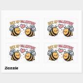 ビーマイバレンタイン 長方形シール (シート)