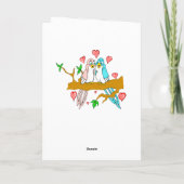 ビーマイロバードヴァレンティーンズデイカード シーズンカード (裏面)