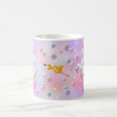 ビーマジカルパープルユニコーンプリンセススパークル コーヒーマグカップ (中央)