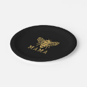 ビーママ |ママのプレゼント |かわいいビーの恋人のプレゼント ペーパープレート (アングル)