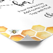 ビーマモサバー標識 ポスター (角)