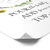 ビーマモサバー標識 ポスター (角)