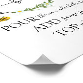 ビーマモサバー標識 ポスター (角)