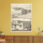 ビーマー・ビル・ハミルトン農場 キャンバスプリント (インサイチュ (リビング))