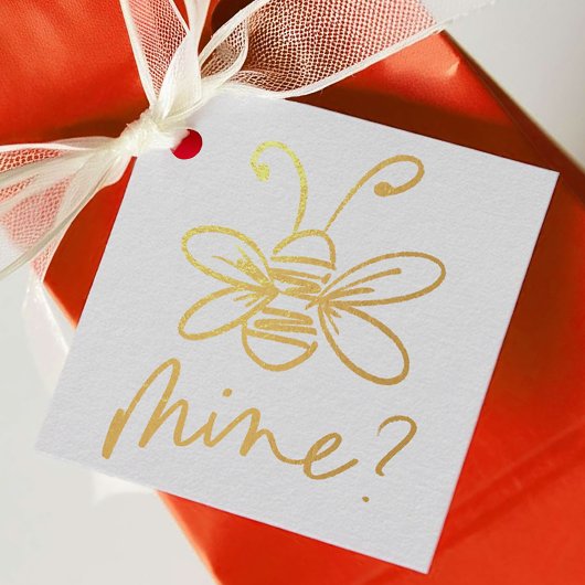 ビーミンイラストレーションバレンタインデー フェイバータグ