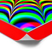 ビーミングレインボーサン ポスター (角)