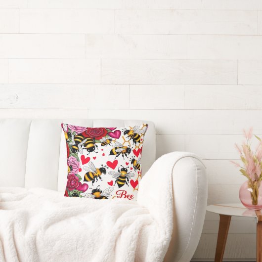 ビーミンスイートハニカム開花 クッション (ソファ)
