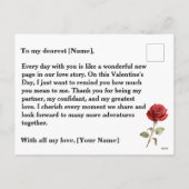 ビーミンスイートハニカム開花 シーズンポストカード (裏面)