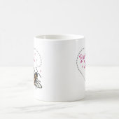 ビーミンハートバレンタインデー コーヒーマグカップ (中央)