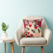 ビーミンロマンチックフローラデザイン クッション (椅子)